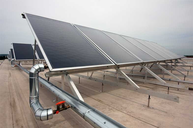 Wirkungsvolles Kleben in der Solarthermie